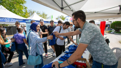 Bursa’da üniversitelilere sıcak karşılama