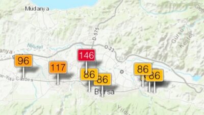 Bursa kent merkezindeki büyük tehlike!