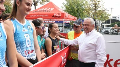 Başkan Özdemir, ’Eker I Run’ heyecanına ortak oldu