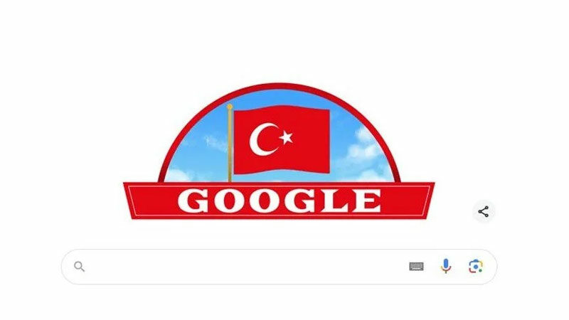 Google’dan 29 Ekim Cumhuriyet Bayramı’na özel doodle