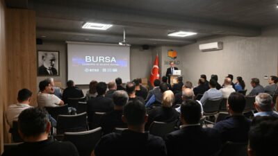 BTSO Başkanı Burkay, İMSİAD üyeleri ile buluştu