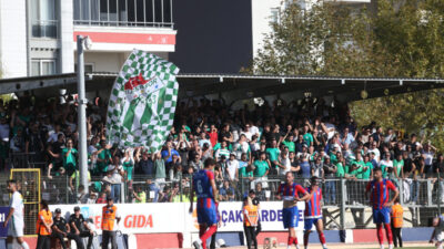 Bursaspor taraftarı her zamanki yerinde!