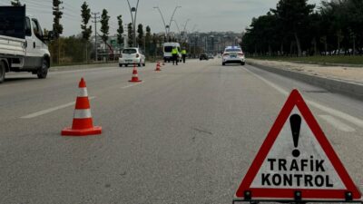 Bursa Emniyet Müdürlüğü paylaştı; İşte 1 haftalık trafik bilançosu