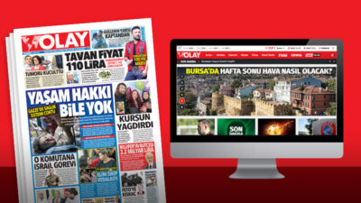 Türkiye’nin en büyük şehir gazetesi OLAY 38 yaşında; Bursa için varız…