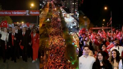 Bursa’da tarihi Cumhuriyet Yürüyüşü!