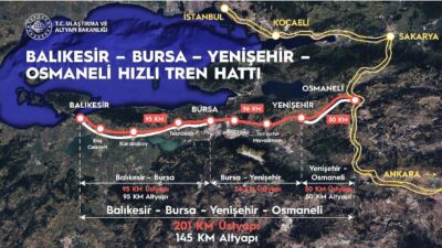 Bursa’nın hızlı tren projesinde yeni gelişme!