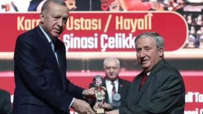 Bursa’nın büyük ustasına Cumhurbaşkanı Erdoğan’dan ödül