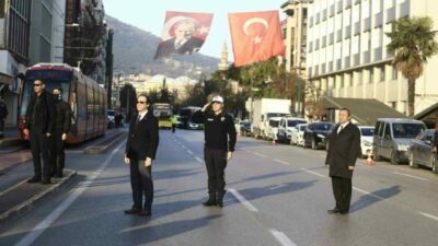 Bursa’da 09.05’te hayat durdu