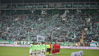 Bursaspor stadına yeni tribün!