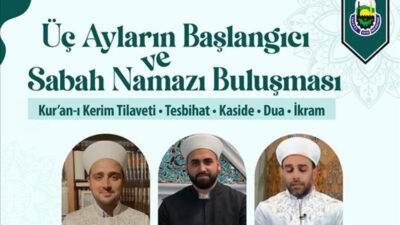 Bursa İnegöl’de 3 aylar sabah namazı buluşmasıyla karşılanacak