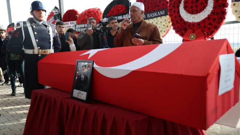 Bursa’da şehit düşen Uzman Çavuş Nurettin Yaşar’a son görev