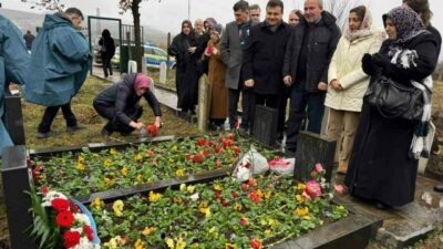 Direnişinin sembolü Türkan bebek mezarı başında anıldı