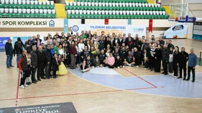 Yıldırım’da belediye personeli voleybol turnuvasında buluştu