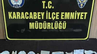 Bursa Karacabey’de uyuşturucu operasyonu