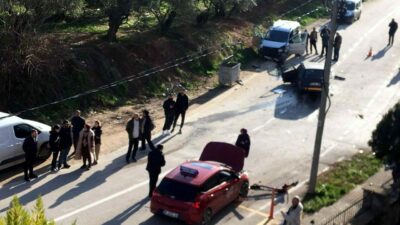 Bursa’da korkutan kaza: Kafa kafaya çarpıştılar!