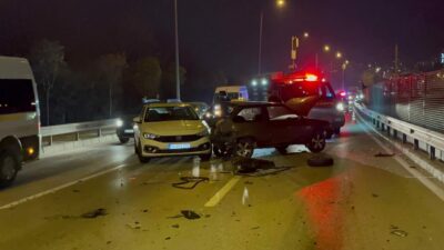 Bursa’da gece yarısı feci kaza